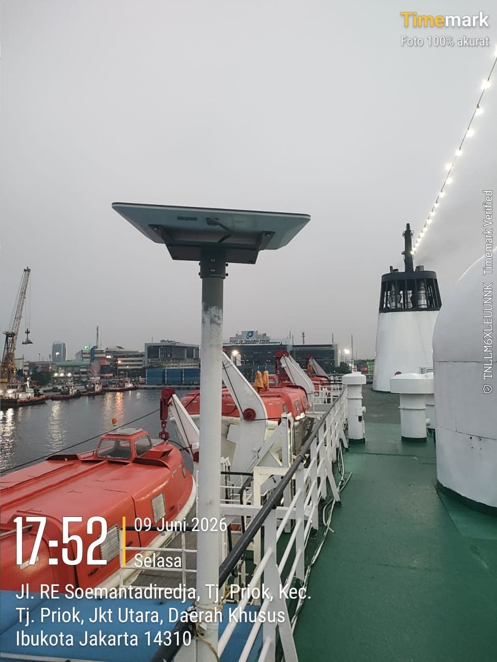 Pemasangan Terminal Akastar Maritim